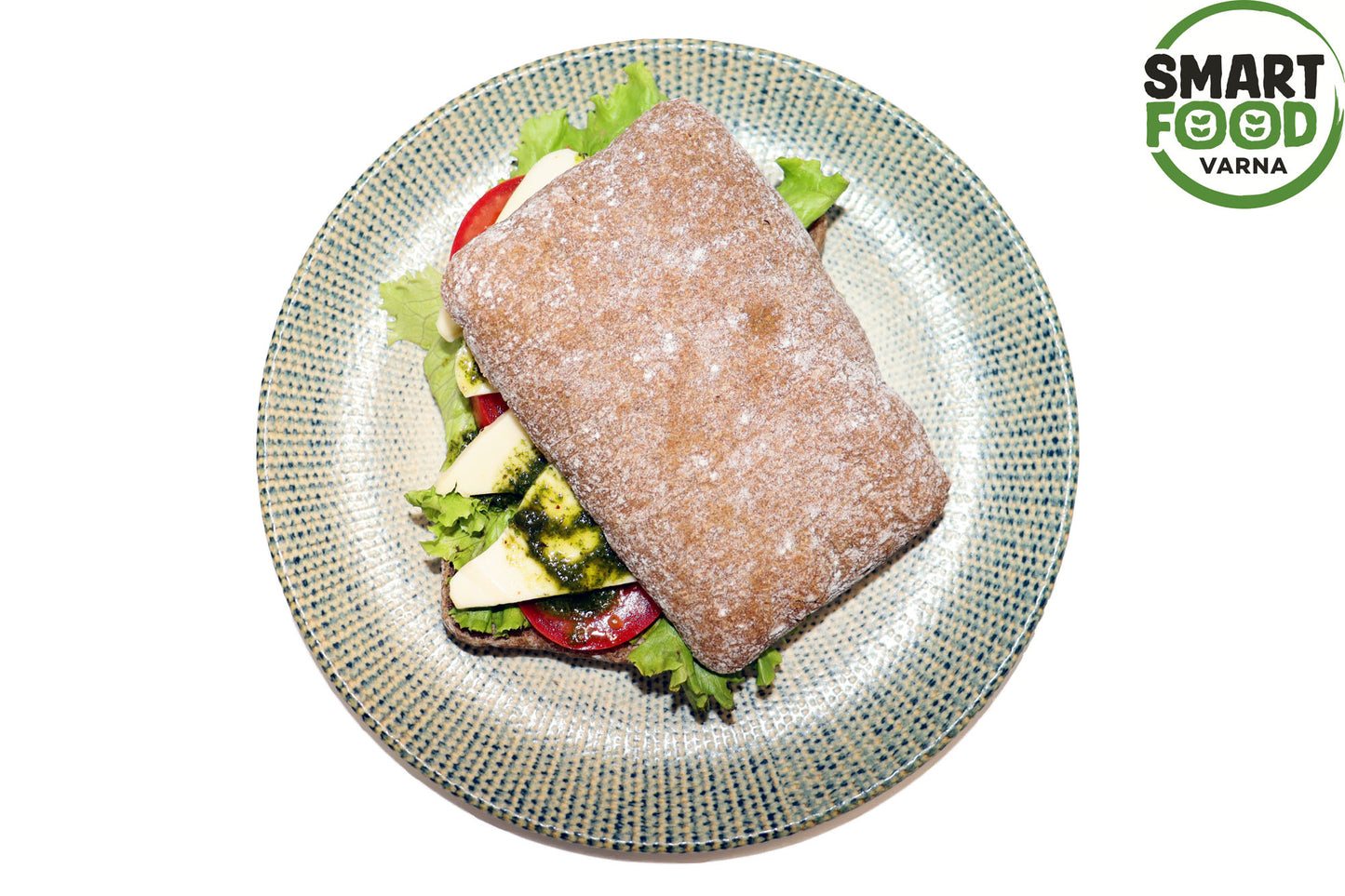 Wholegrain ciabatta Caprese, 300 g