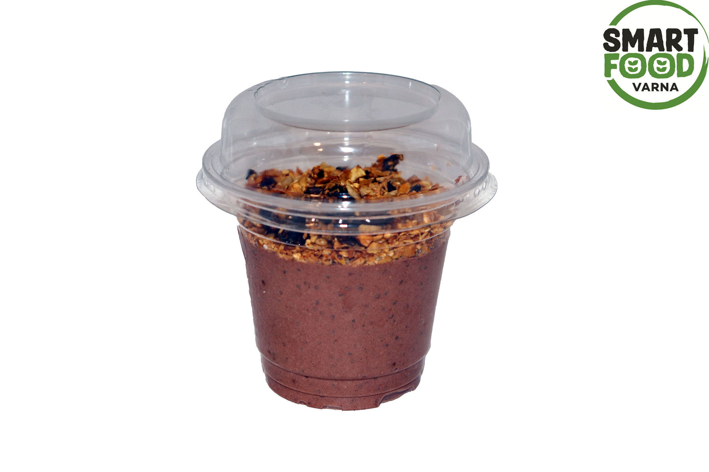 Schokoladenpudding mit Skir und Chia, 200 g.