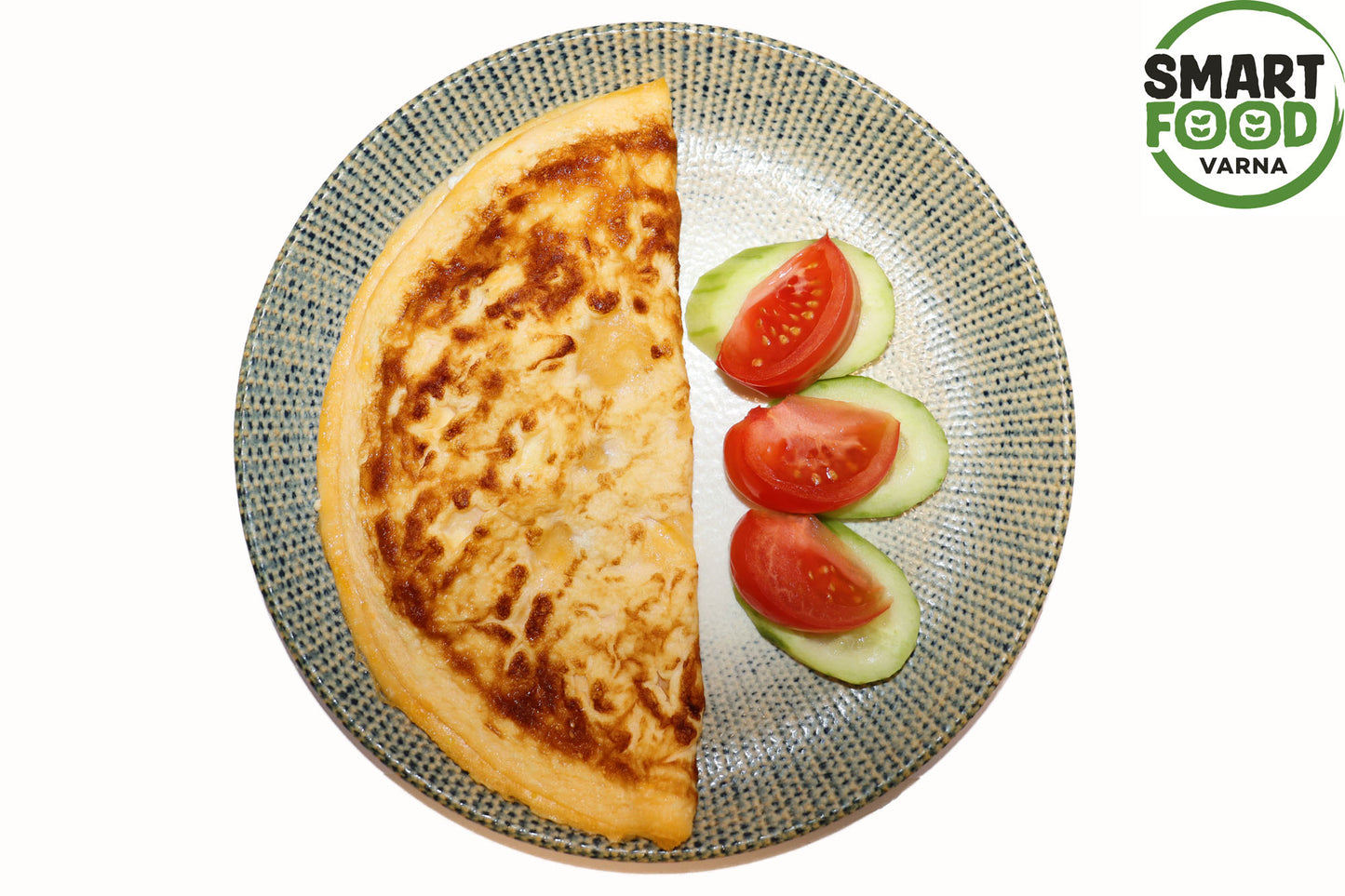 Omelet with cottage cheese, 280 g.