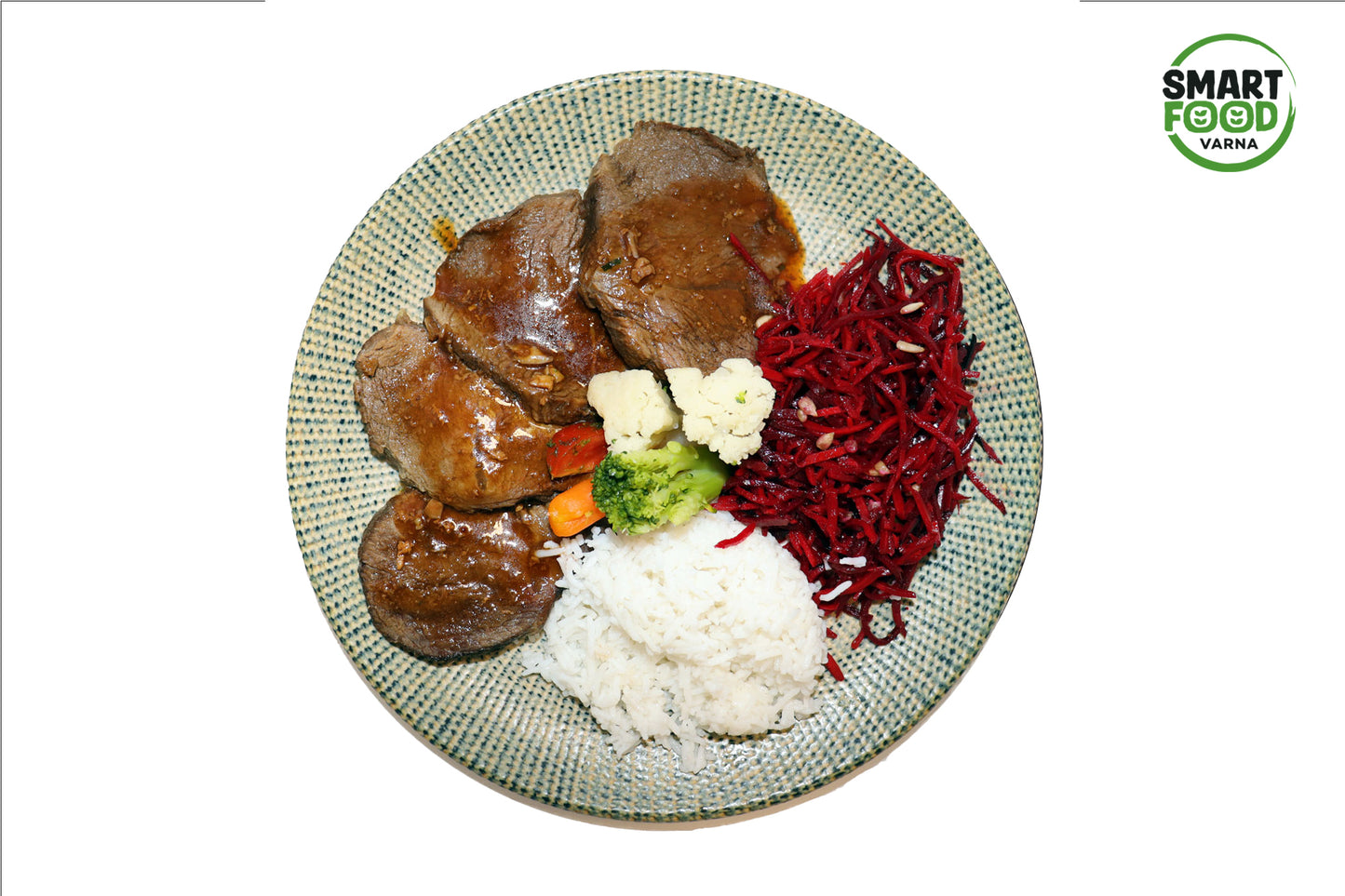 Rindfleischscheiben/-stücke mit Soße, 150 g.