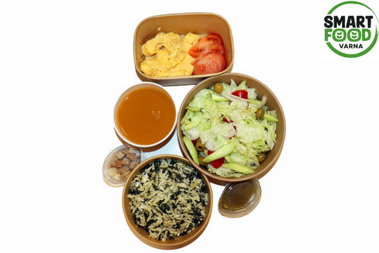 Vegetarisches Menü für Frauen (1000-1200 kcal)