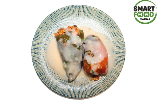 Stuffed peppers with couscous and sautéed vegetables, 350 g