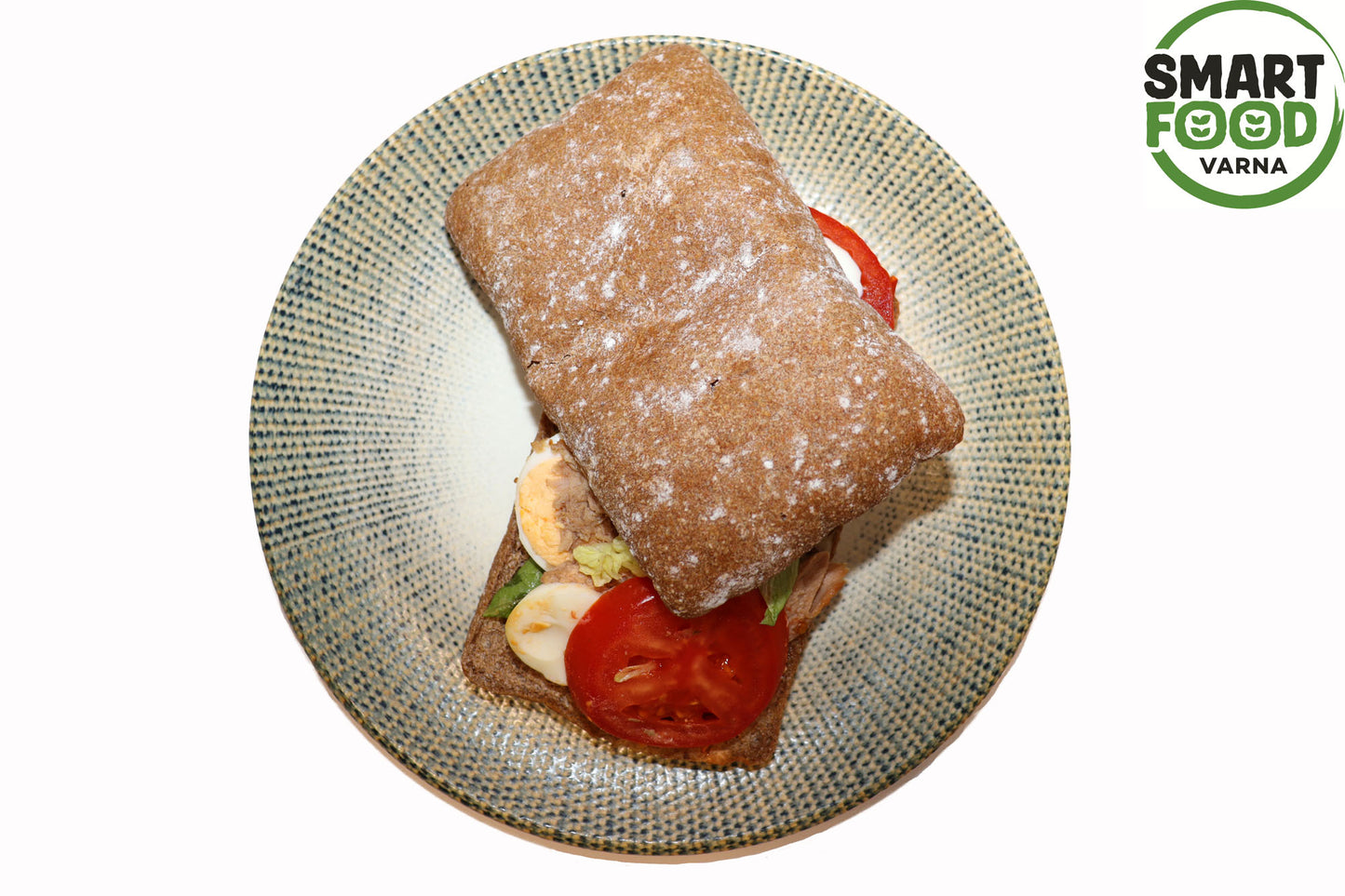 Whole grain ciabatta with tuna, 300 g.